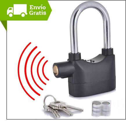Candado con alarma