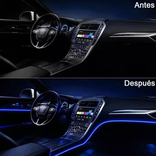 Cinta LED RGB Neon para auto