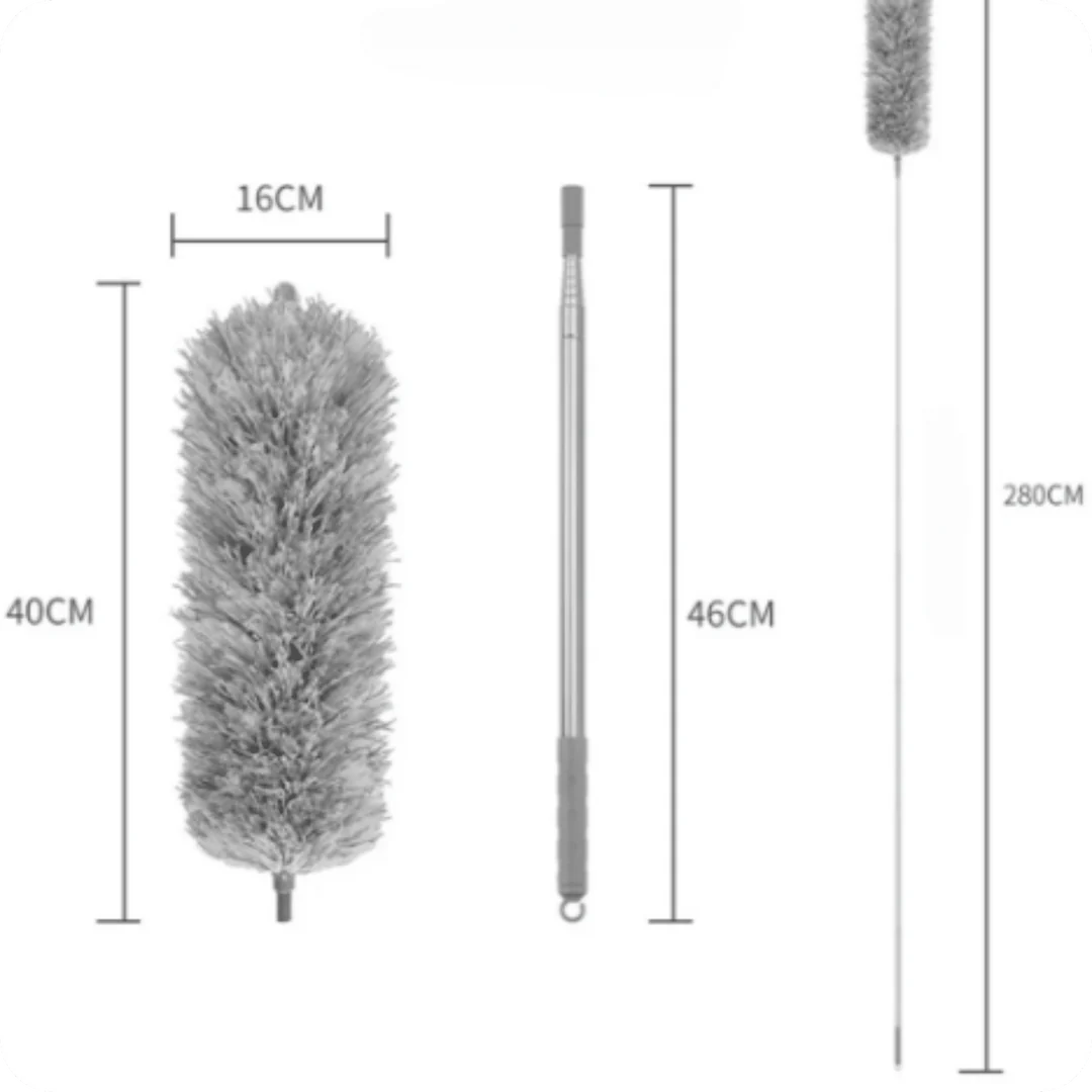 LimpiaMax 280®- Plumero Extensible de Microfibra