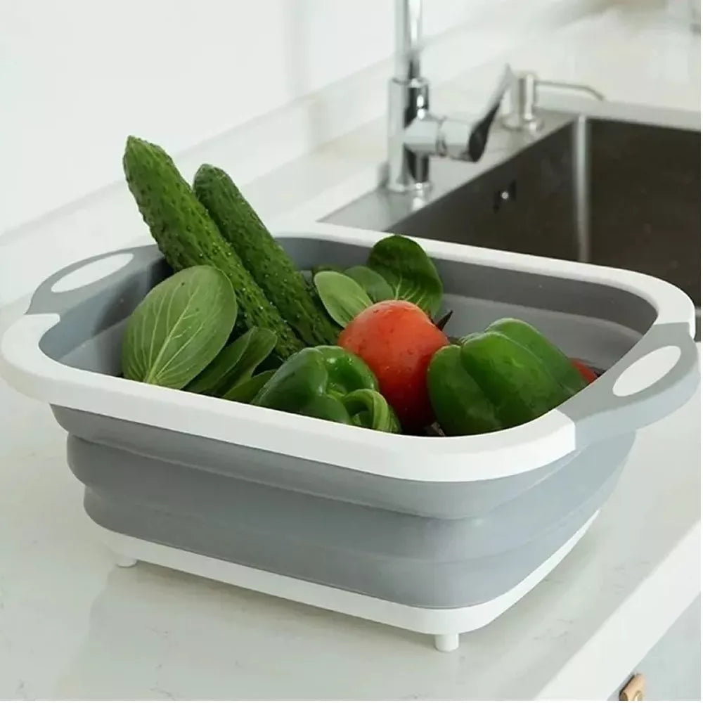 Cesta Plegable Multiuso 4 en 1