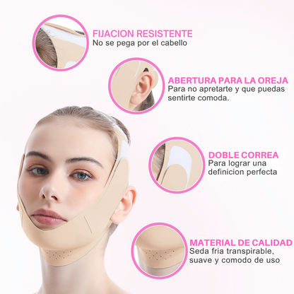 FaceLiftPro® - Faja moldeadora para rostro