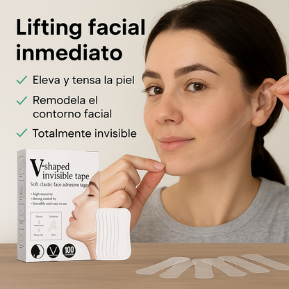 V-Lifted®️ - Cinta de estiramiento facial (1OO unidades)