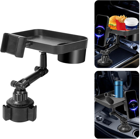 Soporte de celular con bandeja para vehiculo