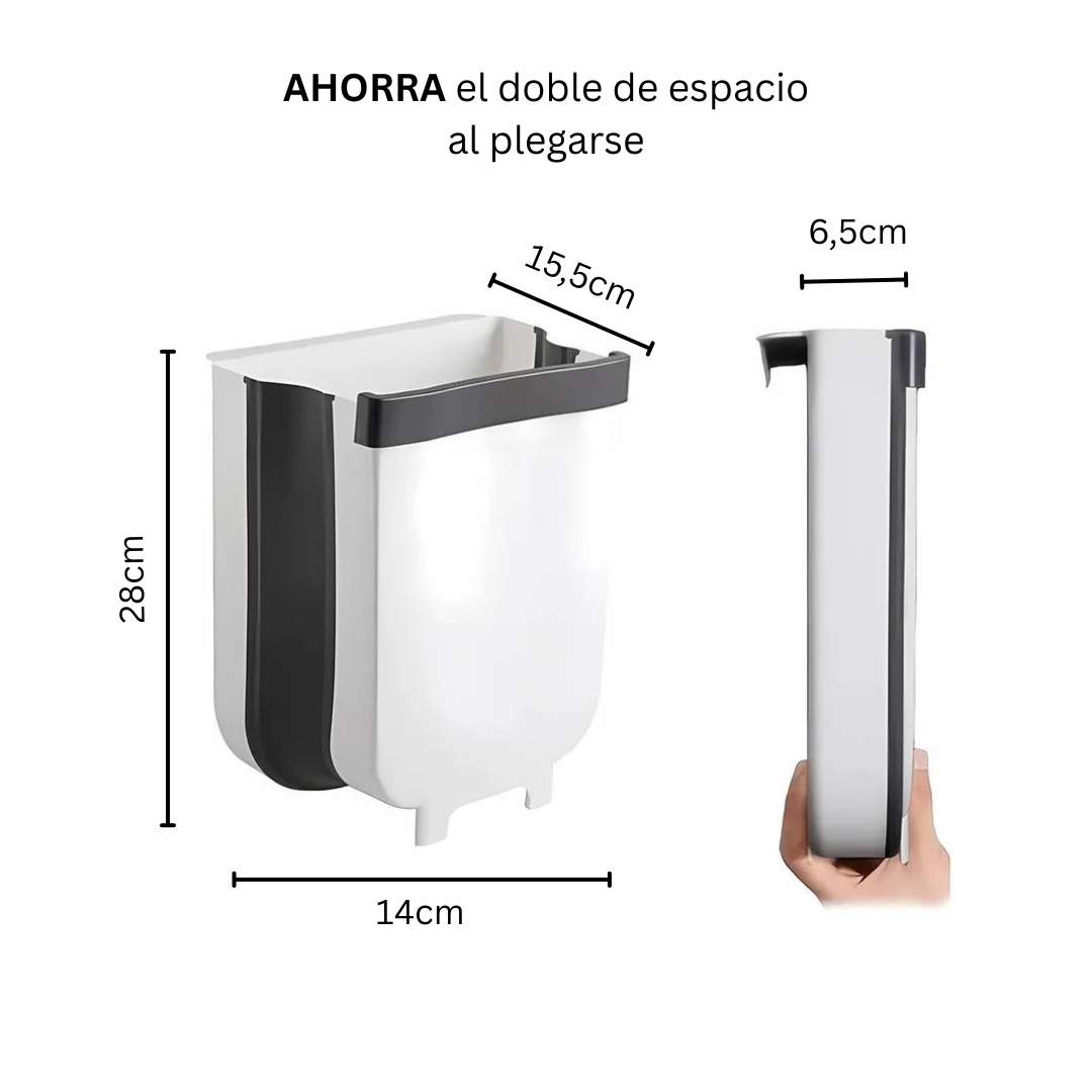 CompactClean™ - Basurero plegable
