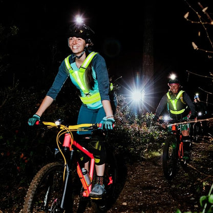 Chaleco relectivo con luz LED