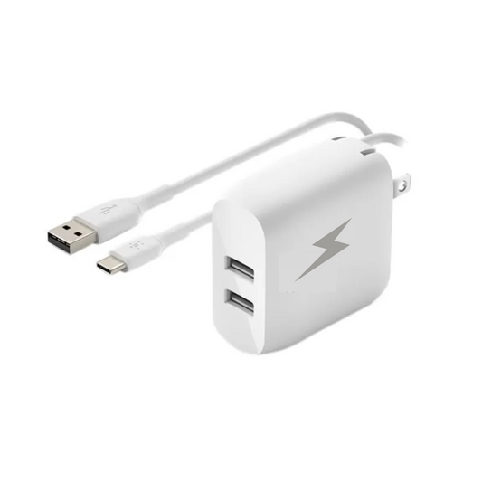 Cargador USB Doble Turbo