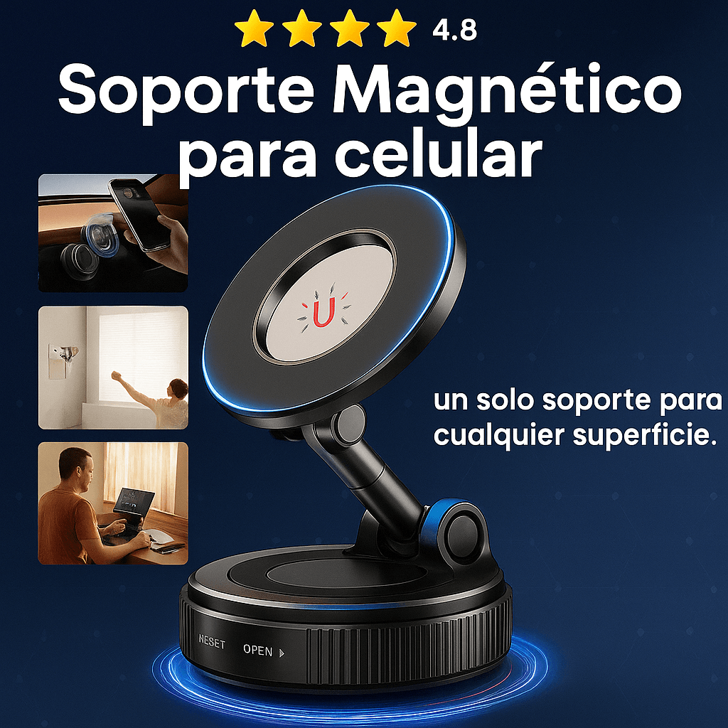  Magneto360°®️ Soporte para celular