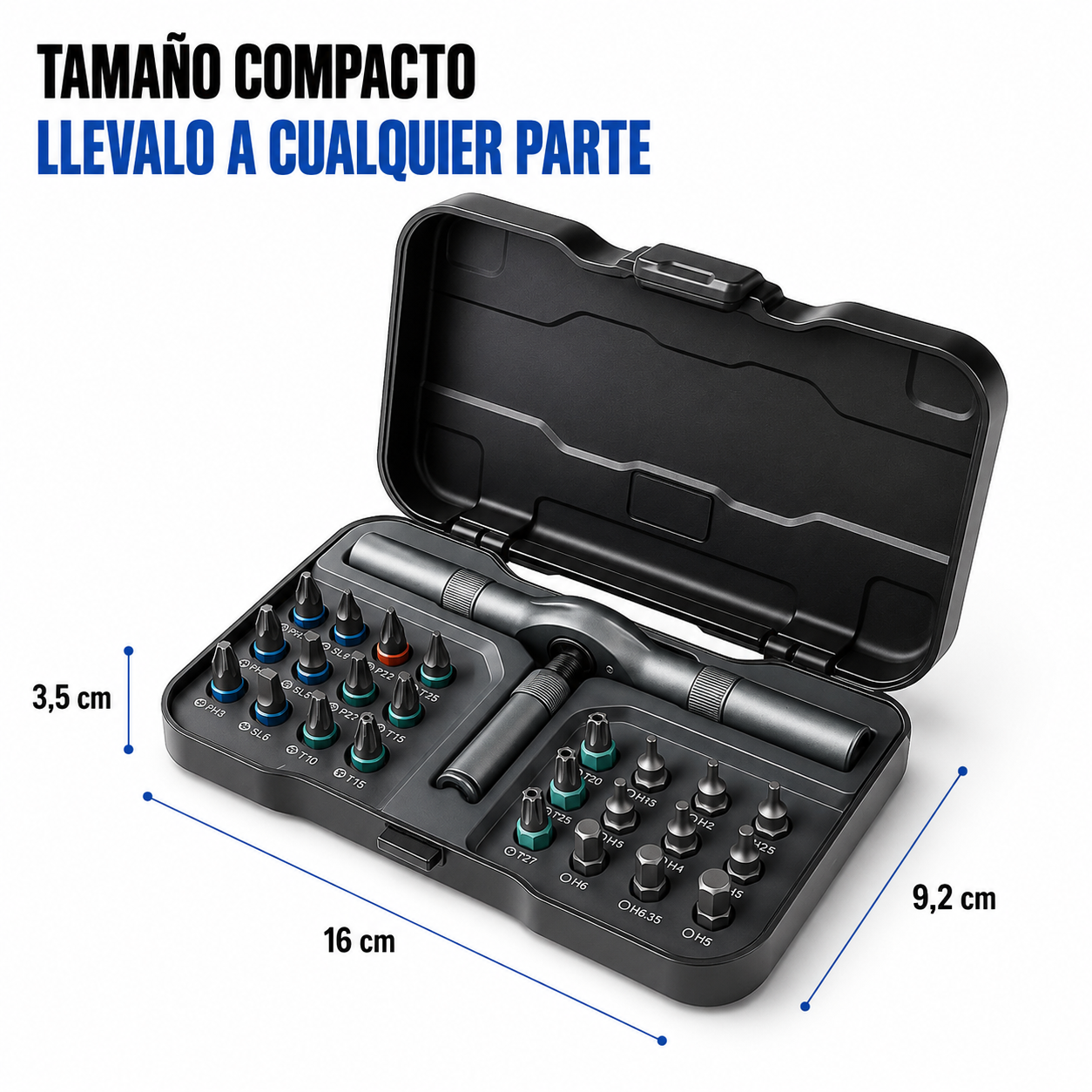 MagniDriver® - Destornillador Magnético 24 en 1