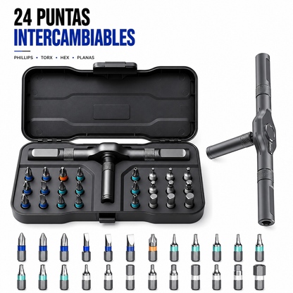 MagniDriver® - Destornillador Magnético 24 en 1
