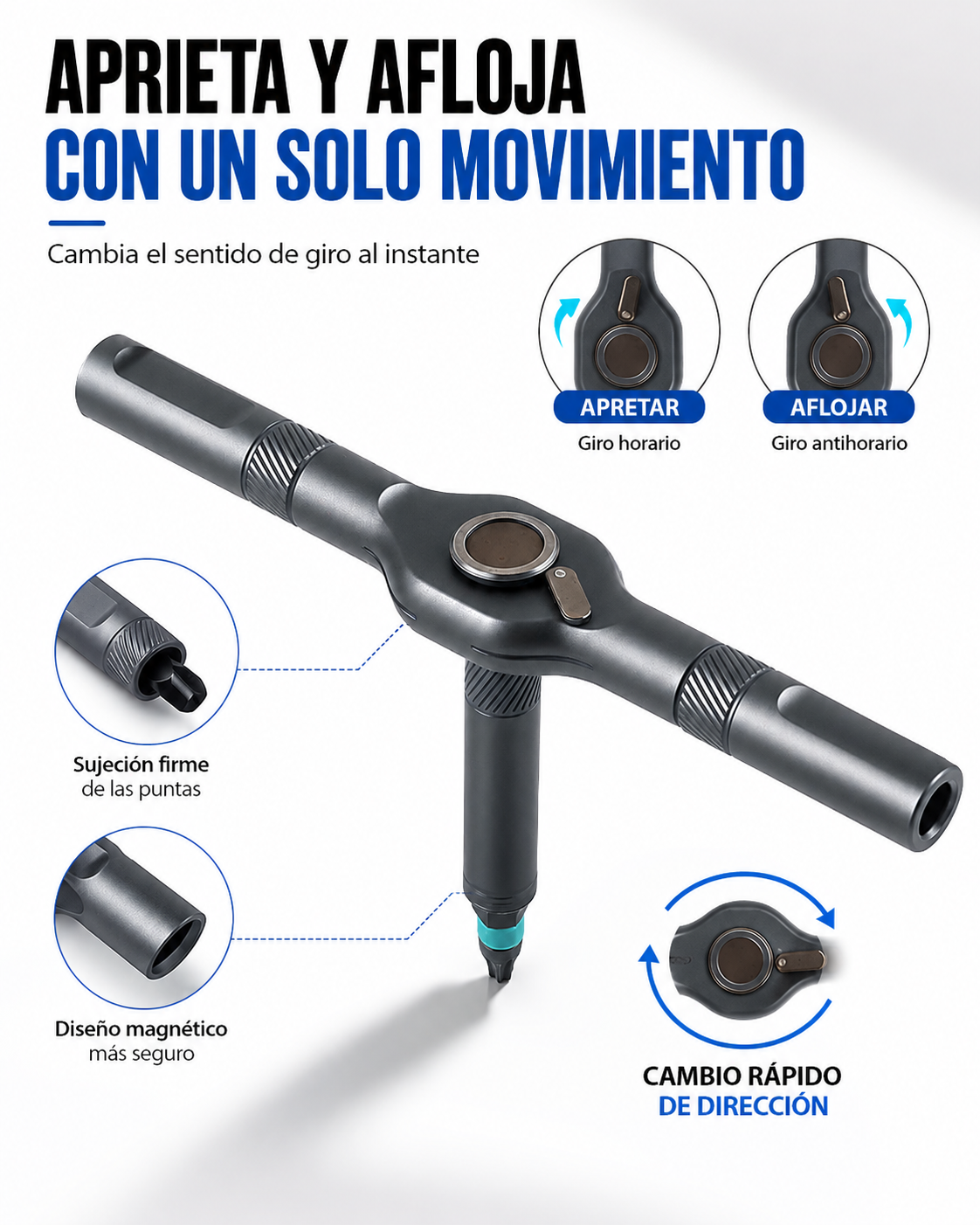 MagniDriver® - Destornillador Magnético 24 en 1