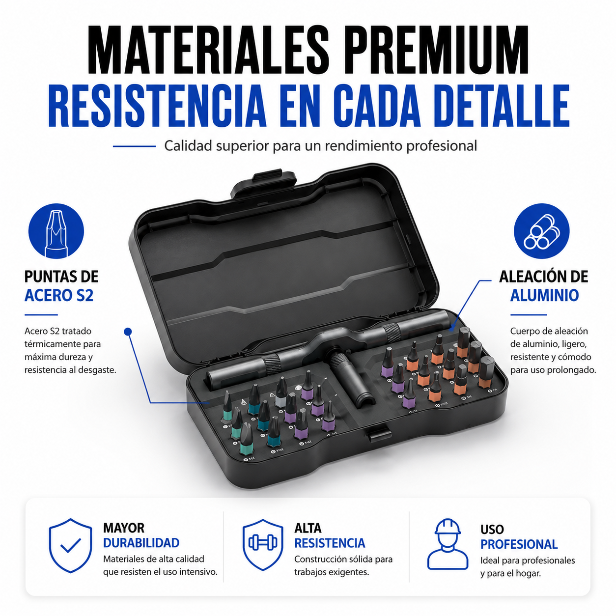 MagniDriver® - Destornillador Magnético 24 en 1