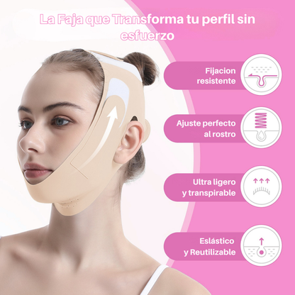 FaceLiftPro® - Faja moldeadora para rostro