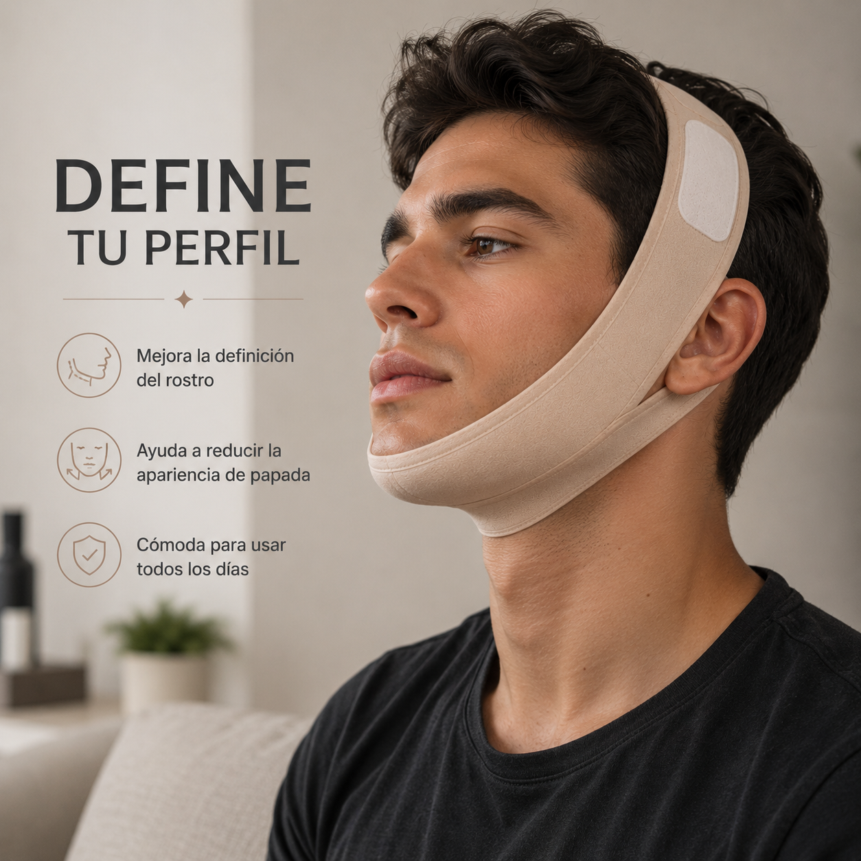 FaceLiftPro® - Faja moldeadora para rostro