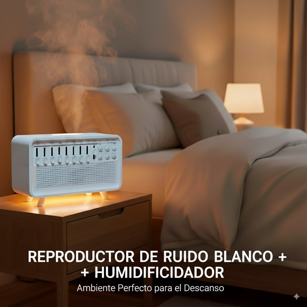 SleepVibe®️ – Humidificador 3 en 1 para dormir mejor