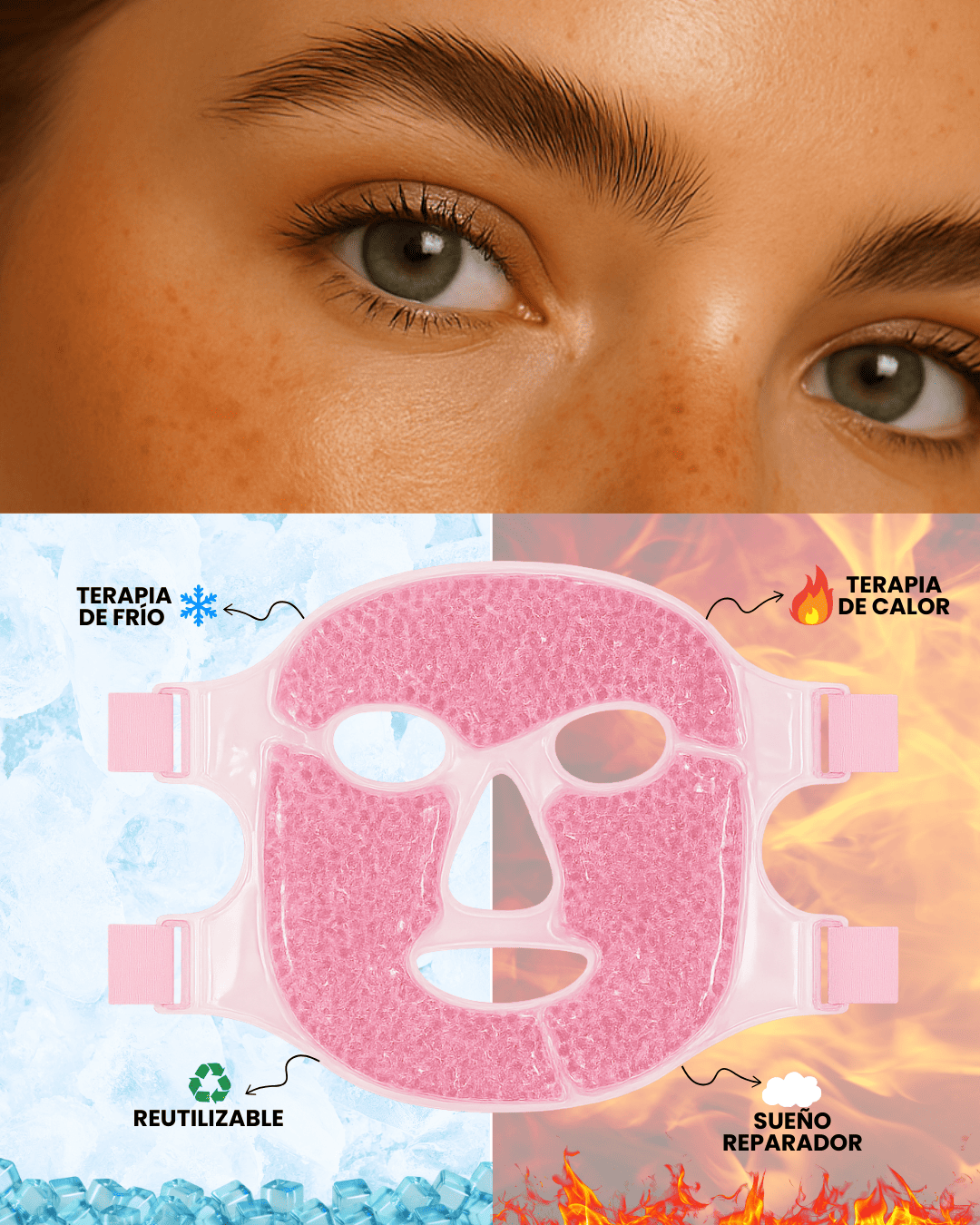 ZenGlow® - Mascara facial de belleza