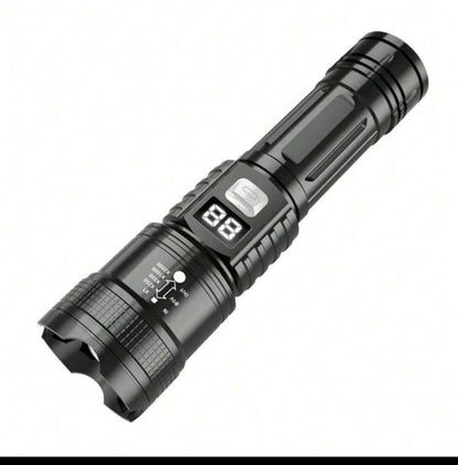 Linterna LED Recargable con Zoom