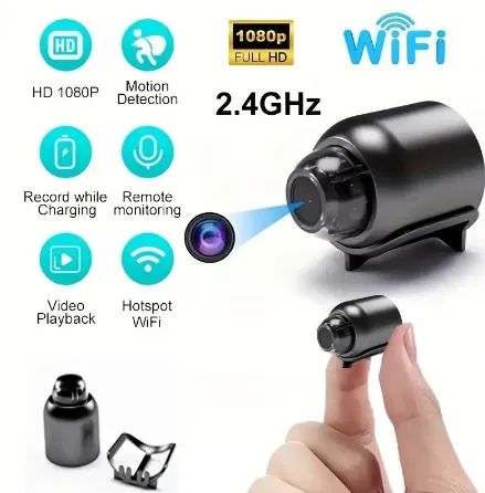Mini camara Wifi HD