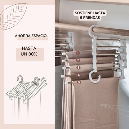 2x1 SpacePlus®️ - Percha rebatible