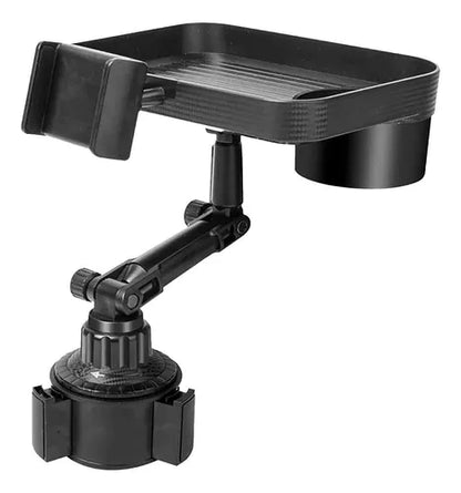 Soporte de celular con bandeja para vehiculo