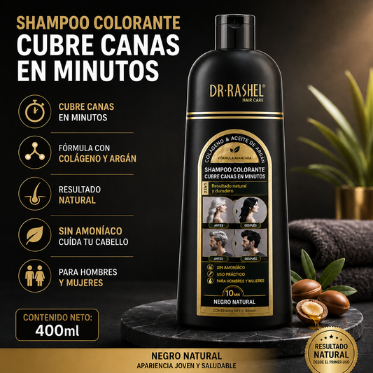 Shampoo Cubre Canas Dr. Rashel 400ml