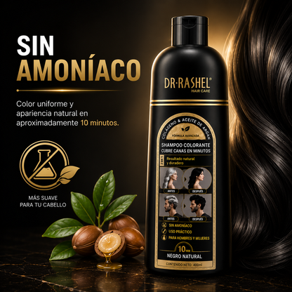 Shampoo Cubre Canas Dr. Rashel 400ml