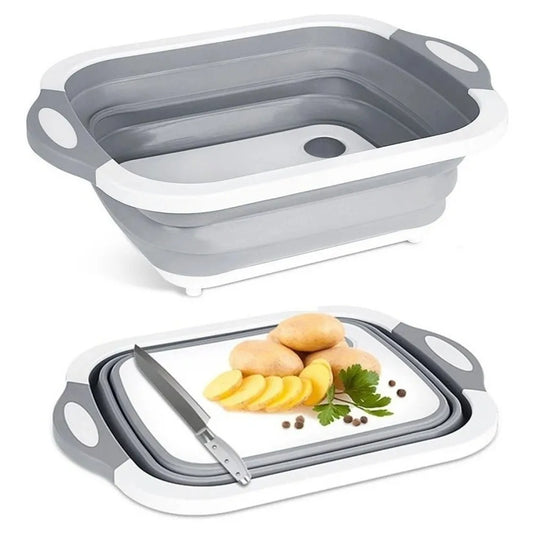 Cesta Plegable Multiuso 4 en 1