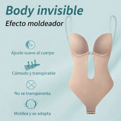 SiluetFit®️ - Body Invisible Push Up para Escotes