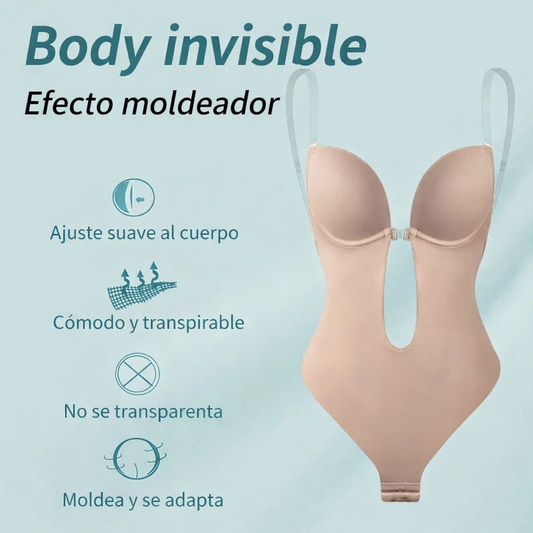 SiluetFit®️ - Body Invisible Push Up para Escotes