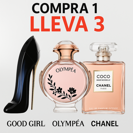SUPER COMBO 3x1 de Perfumes para Mujeres🌸✨