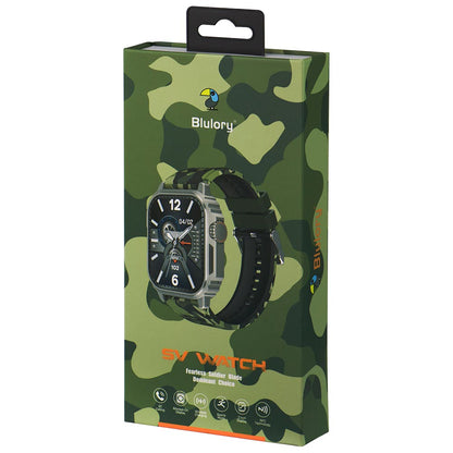 Reloj inteligente estilo militar
